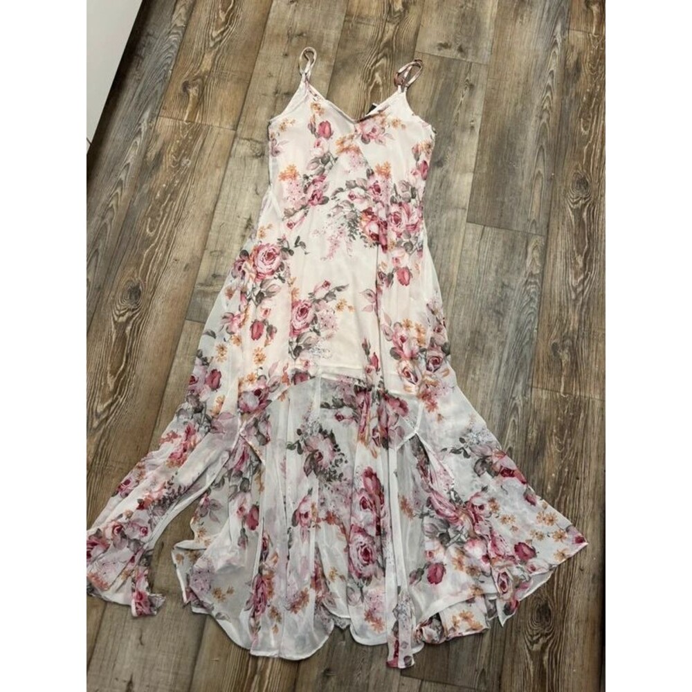 Long dress with  short lining